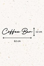 Ahşap Dekoratif Duvar Yazısı - Kahve Köşesi - Coffee Bar