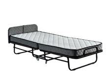 Niron Otel Katlanır Yatak - 90x200 cm Tek Kişilik Yaylı Yatak ve Karyola