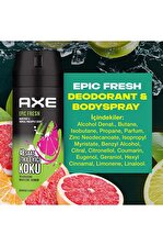 Axe Men Deodorant Epic Fresh 150 ML - 3'lü Avantaj Paketi