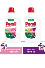 Persil Sıvı Çamaşır Deterjanı 2 x 1690ml (52 Yıkama) Gülün Büyüsü + Color