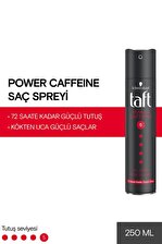Taft Power Kafein Sprey 250 ml x 2 Adet