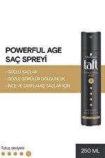  Taft Powerful Age (İnce Ve Zayıflamış Saçlar Için) Sprey 250 Ml X 2 Adet