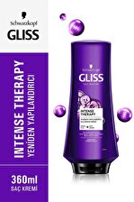 Gliss  Intense Therapy Yeniden Yapılandırıcı Saç Kremi 360 ML 3'lü