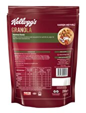 Kellogg's Karışık Meyveli Granola 340 Gr x3 Adet,%45 Yulaf içerir,Lif Kaynağı,%20 Kurutulmuş Meyve