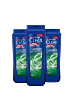 Clear Men Kepeğe Karşı Etkili Şampuan Günlük Arınma Ve Ferahlık 350 Ml X3 Adet