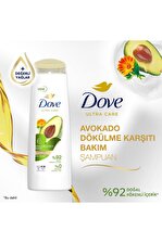 Dove Ultra Care Saç Bakım Şampuanı Dökülme Karşıtı Bakım Avokado Özü 400 ml X3 Adet