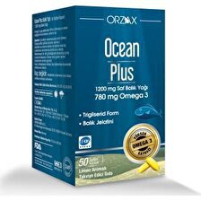 Ocean Ocean Plus Omega 3 1200 Mg 50 Kapsül Limon Aromalı