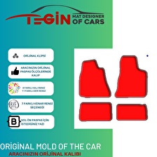 Hyundai Santafe Cm 2006-2012 -7kişilik  Bej Deri Bej Kenar Paspas Paspas