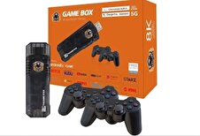 QASUL  GAME BOX 5g 8k Ultra Hd Tv Box + Game Box Android Tv + Oyun Konsolu 2in1 gamebox8k