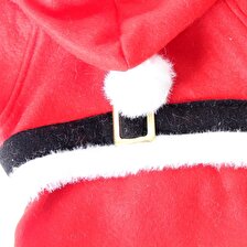 Maxstylespet  Noel Baba Pet Ceket Kedi Köpek Kıyafeti kırmızı
