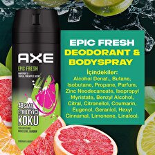 Axe Men Deodorant Epic Fresh 150 ML - 4'lü Avantaj Paketi
