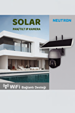 Neutron 3MP Wifi Solar Güneş Enerjili IP Kamera