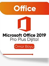 Microsoft Office 2019 Pro Plus Dijital Lisans Anahtarı Key 32&64 Bit