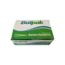 Burpak Tahta Ahşap Bambu Çay Kahve Karıştırıcı Çubuk Kaşık - 11 Cm. - 400 Adetlik Paket
