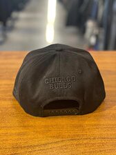 Chicago Bulls Siyah Hip Hop Snapback Rapper Cap Şapka