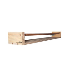 Barış Dizayn Montessori 50cm Dar Duvar Rafı Ahşap Kitaplık Bebek Odası Çocuk odası Çocuk Kitaplığı (3lü set)
