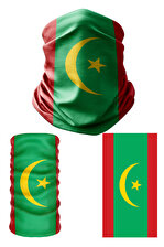Multifunctional Flag of Mauritania-علم موريتانيا Seamless UV+Headband Bandana Do Rag Hairband