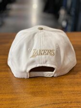 LA Lakers Hiphop Snapback Rapper Basket Beyaz Renk Cap Şapka