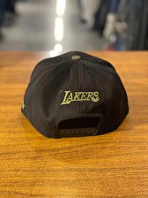 LA Lakers Hiphop Snapback Rapper Basket Siyah Haki Renk Cap Şapka