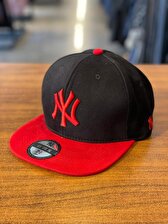NY Yankees Nakışlı Siyah Kırmızı Renk Hip Hop Snapback Rapper Cap Şapka