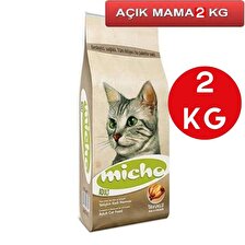 Micho Adult Cat Tavuklu Hamsi ve Pirinç Kedi Maması 2 kg AÇIK