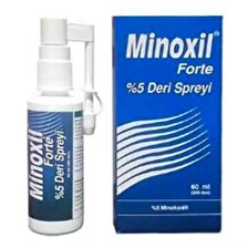 Minoxil Forte %5 60 ml Deri Bakım Spreyi