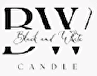 Black and White Candle
