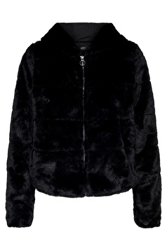 Only Onlchris Fur Hooded Jacket Otw Noos Kap onlu Normal Kal p