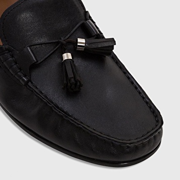 ALDO FREINIA TR Ger ek Deri Siyah Erkek Loafer Ayakkab Fiyatlar