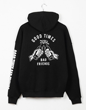 Good times outlet bad friends hoodie