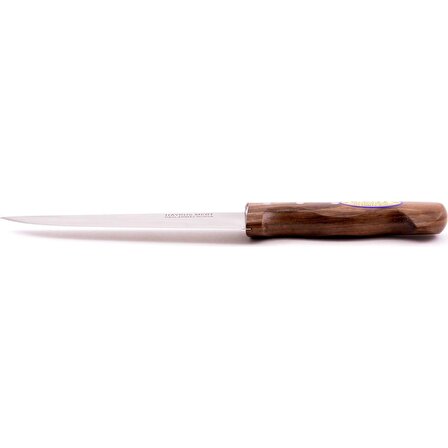 Hayruş Mert Paslanmaz Bursa Kurban Kasap Bıçağı No:0, 11,5 cm, Ahşap Sap