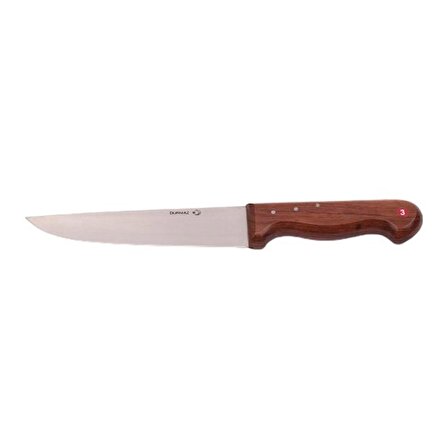 Durmaz Bursa Kurban ve Kasap Bıçağı No:1, İnce, 15 cm, Ahşap Sap