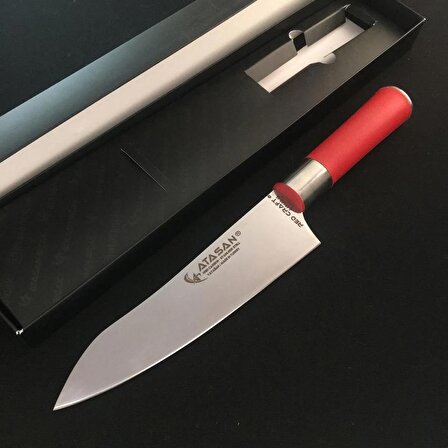 Red Craft Eğri Santoku Şef Bıçağı