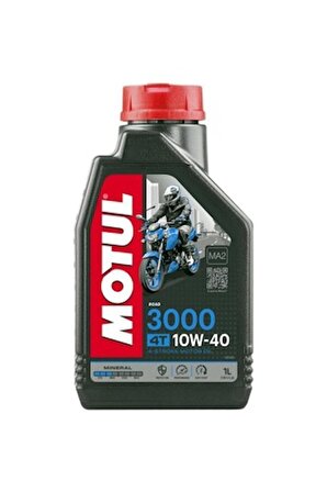 Motul 3000 10w40 4t Mineral 1. Sınıf Motosiklet Motor Yağı