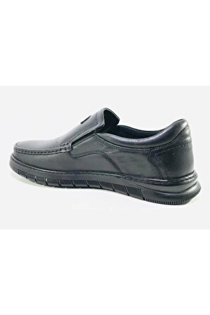 Pepita 5445 Erkek Deri Comfort Ayakkabı/siyah/40