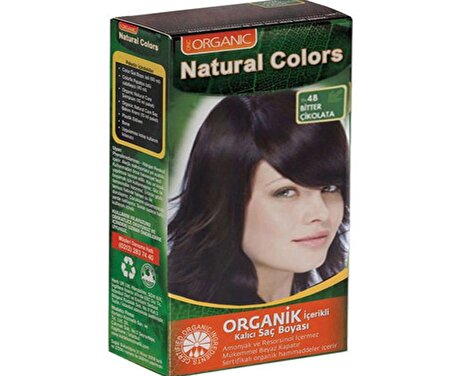 Natural Colors 4B Bitter Çikolata Organik Saç Boyası