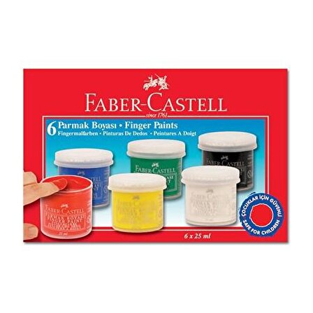 Faber-Castelll Parmak Boyası 6 Renk