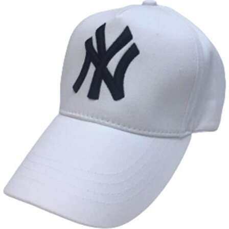Ny New York Yankees Beyaz Kep Şapka