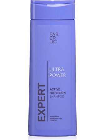 Faberlic Expert Serisi Tüm Saç Tipleri Için Besleyici Şampuan Ultra Power, 400 ml