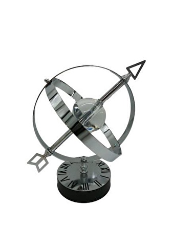 Crearthome Armillary Romen Dünya Küre Dekor Gümüş SZR-298551