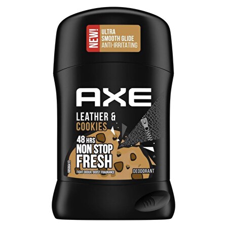 Axe Leather Pudrasız Ter Önleyici Leke Yapmayan Erkek Stick Deodorant 150 ml