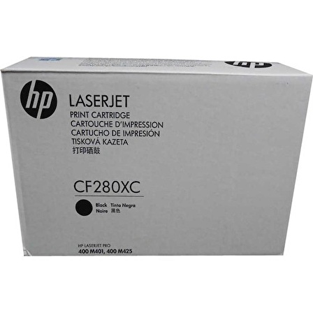 Hp 80X-CF280XC Orjinal Toner Yüksek Kapasiteli 6900 Sayfa