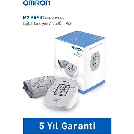 Omron M2 Basic HEM-7121J-E Dijital Koldan Ölçer Tansiyon Aleti