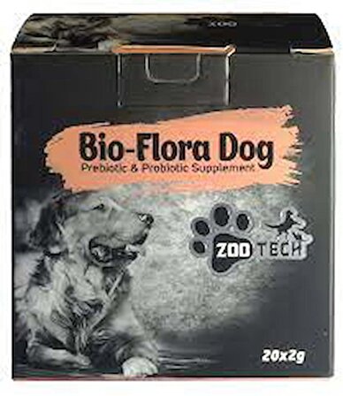 ZooTech Bio-flora Dog Prebiotic & Probiotic 20 Adet * 2 G Toz 7566-BİODG