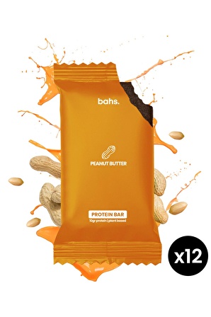 Yüksek Protein Bar - Peanut Butter 12 Adet X 45gr