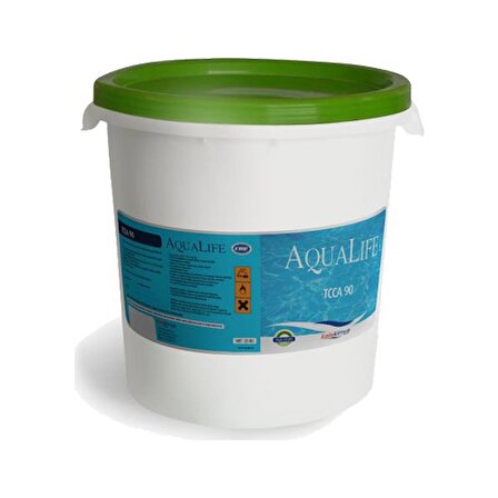 Aqua Life Aqualife %90 Tablet Klor 25 kg Havuz Kimyasalları