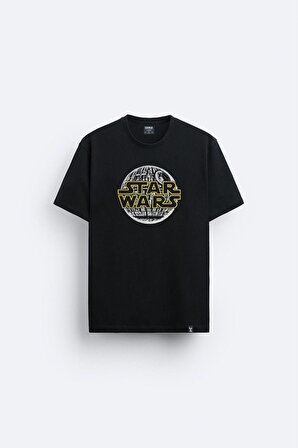 Star Wars Tasarım Baskılı Unisex Tişört T-shirt