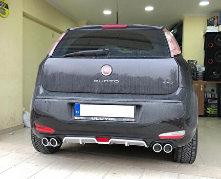 Fiat Punto uyumlu üniversal difüzör Siyah tüm modeller