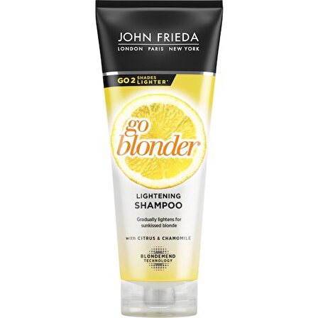 John Frieda Sarı Saçlara Özel Işıltı Veren Şampuan 250 ml