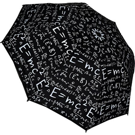 Marlux Einstein Formüller Siyah Şemsiye